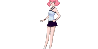 山野さつきの全身イメージ描きました